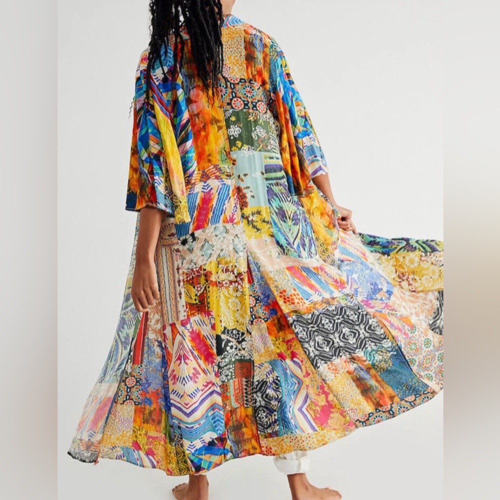 Free People Multicolor Duster